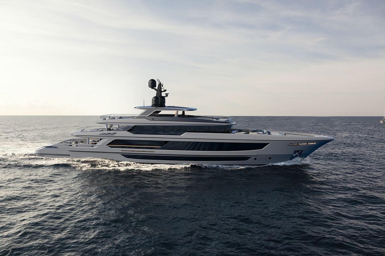 a boat in the water aboard BAGLIETTO 52M T LINE#06 HYBRID Yacht for Sale