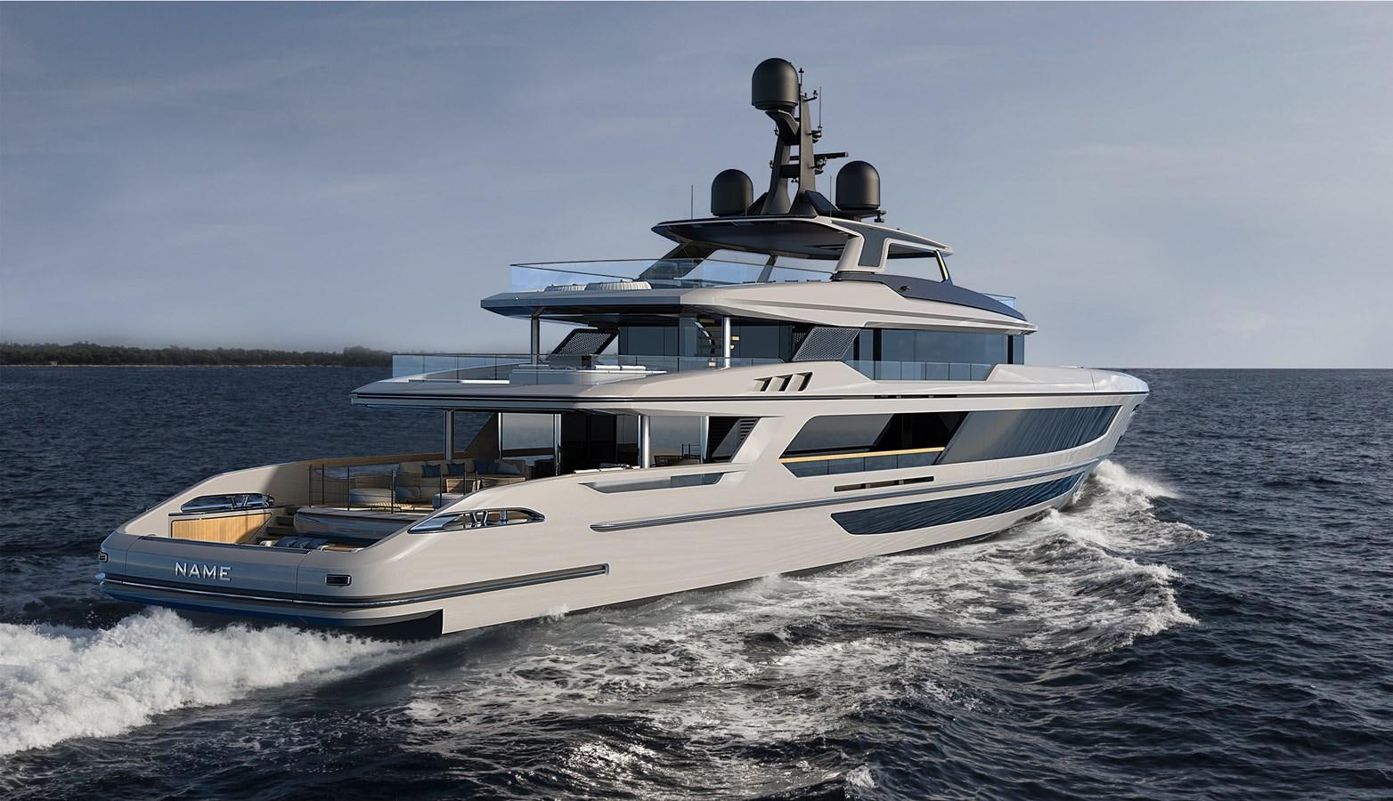 a boat on the water aboard BAGLIETTO 52M T LINE#06 HYBRID Yacht for Sale