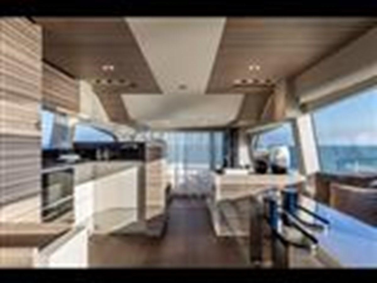 inside of a vehicle aboard FERRETTI YACHTS 670  Yacht for Sale