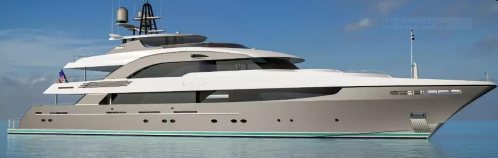 a white yacht on a blue water aboard T 056 UNDER CONSTRUCTION Yacht for Sale
