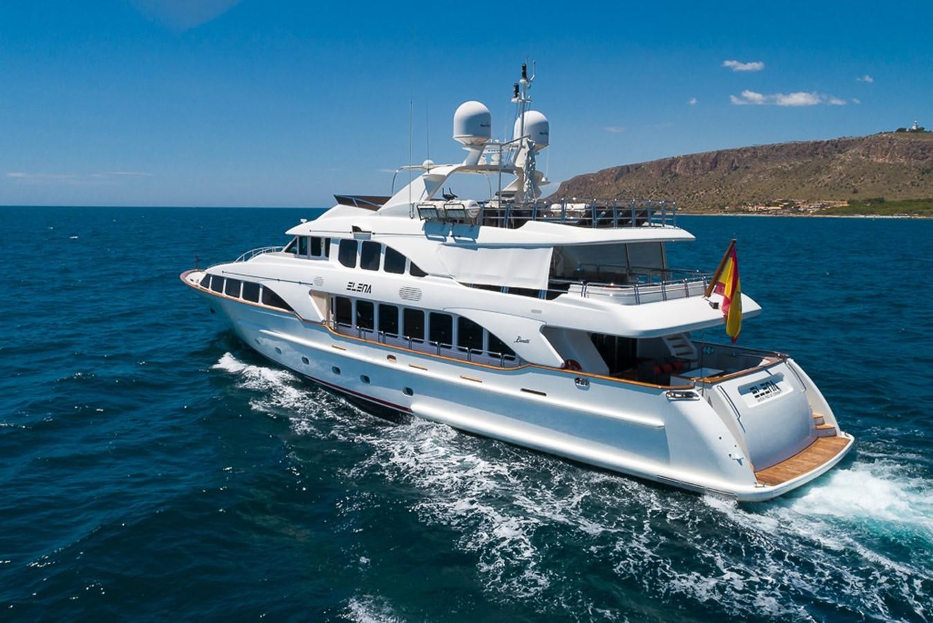 a boat on the water aboard ELENA NUEVE Yacht for Charter