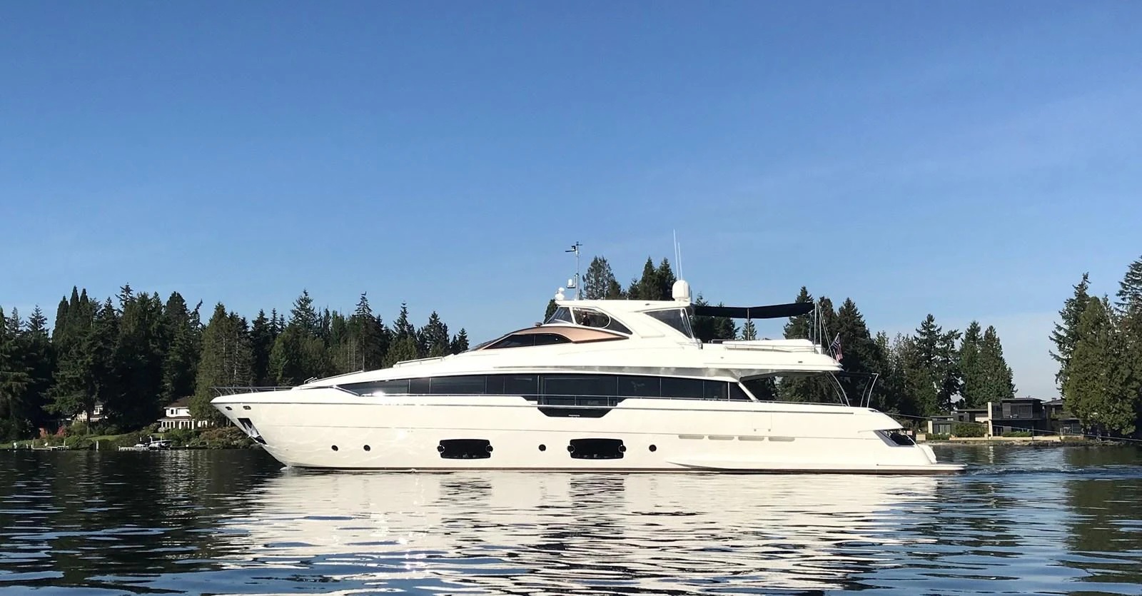 a white yacht on the water aboard SOL SHINE Yacht for Sale