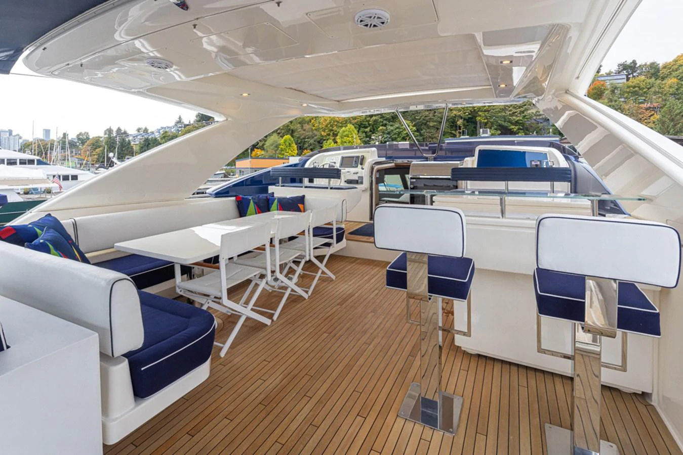 a boat on the water aboard SOL SHINE Yacht for Sale