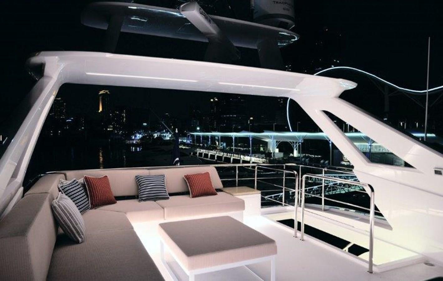 a boat on a deck aboard CROWNED EAGLE Yacht for Sale