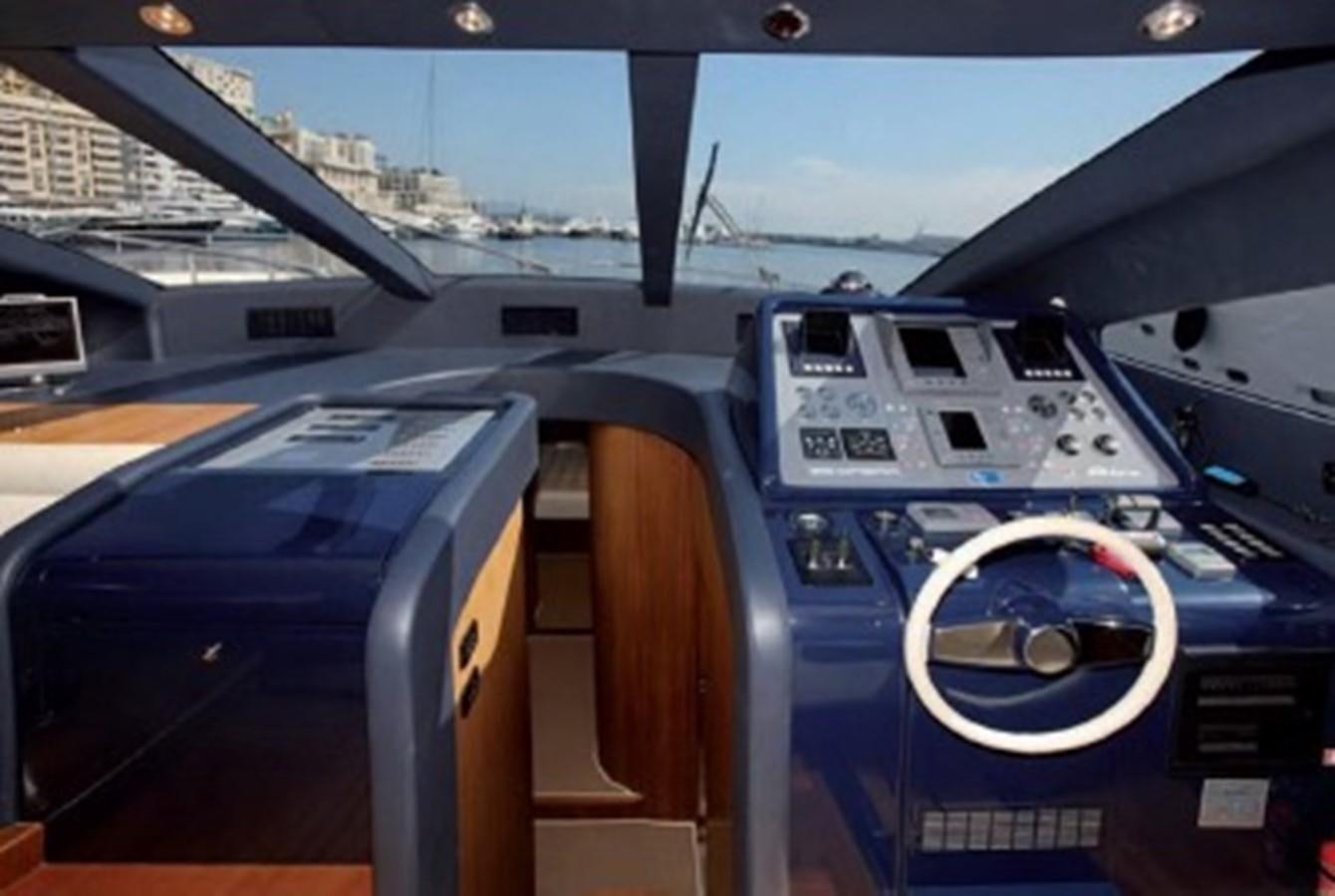 inside of a car aboard SPYRO Yacht for Sale