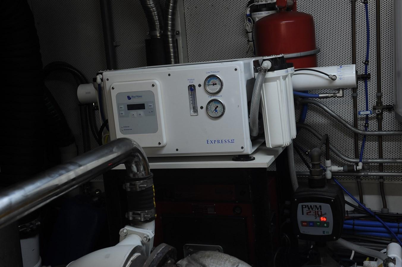 a machine with a red light aboard ANGELS Yacht for Sale