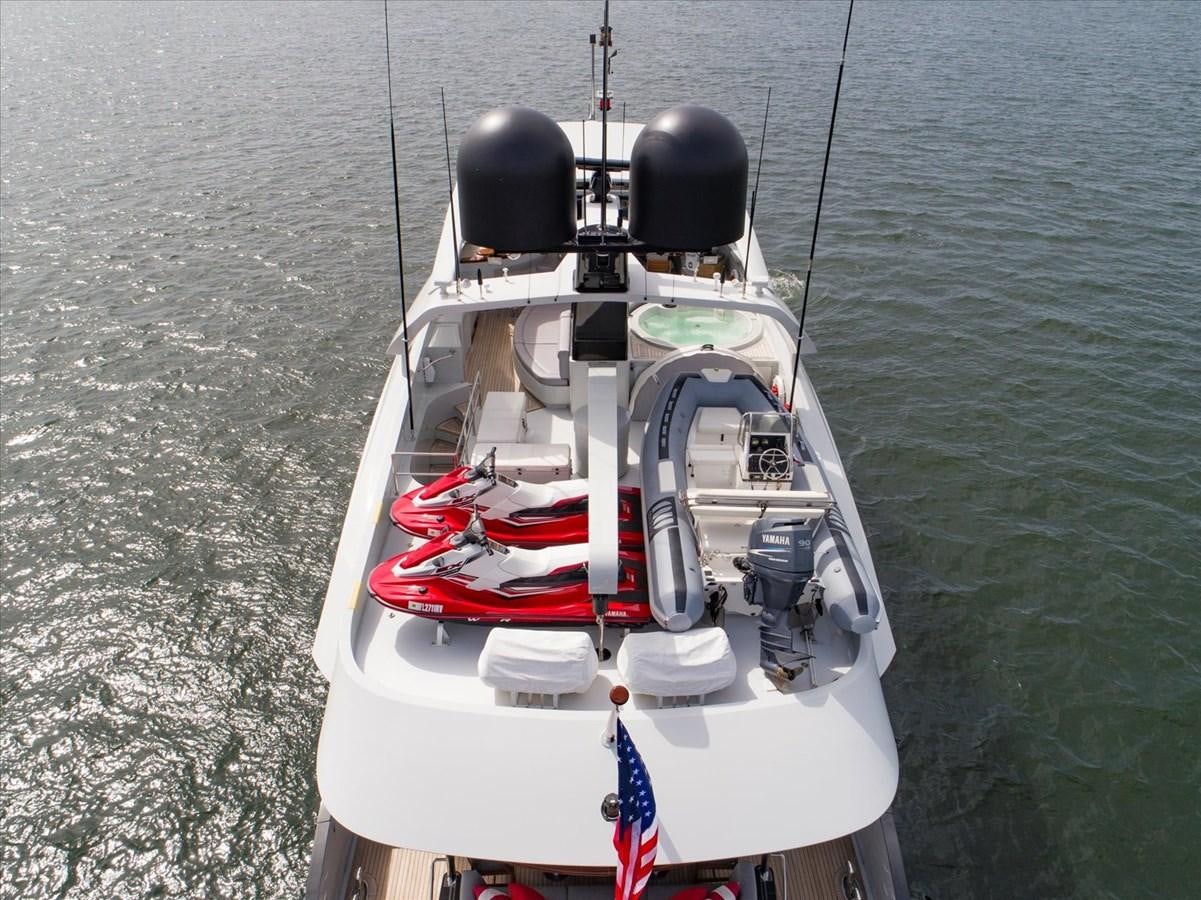 a boat on the water aboard TEMPTATION Yacht for Sale