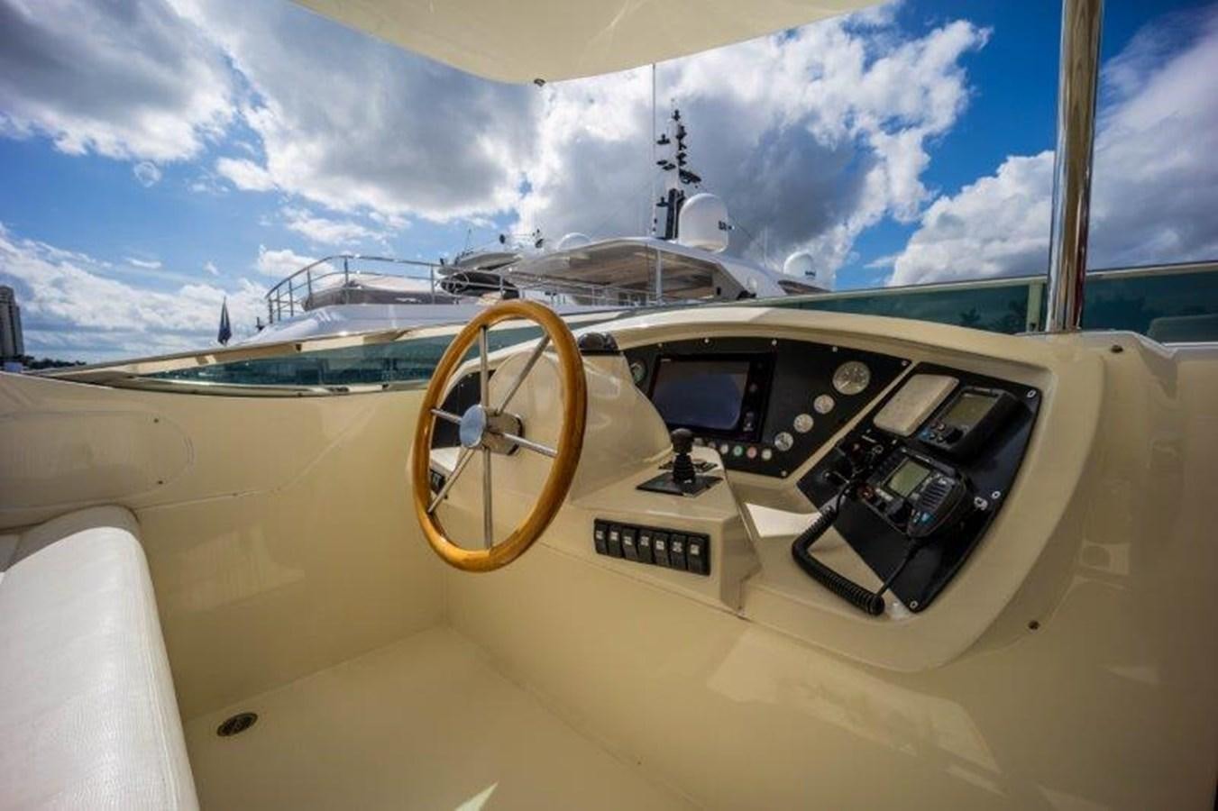 a cockpit of a plane aboard NYHAVEN Yacht for Sale