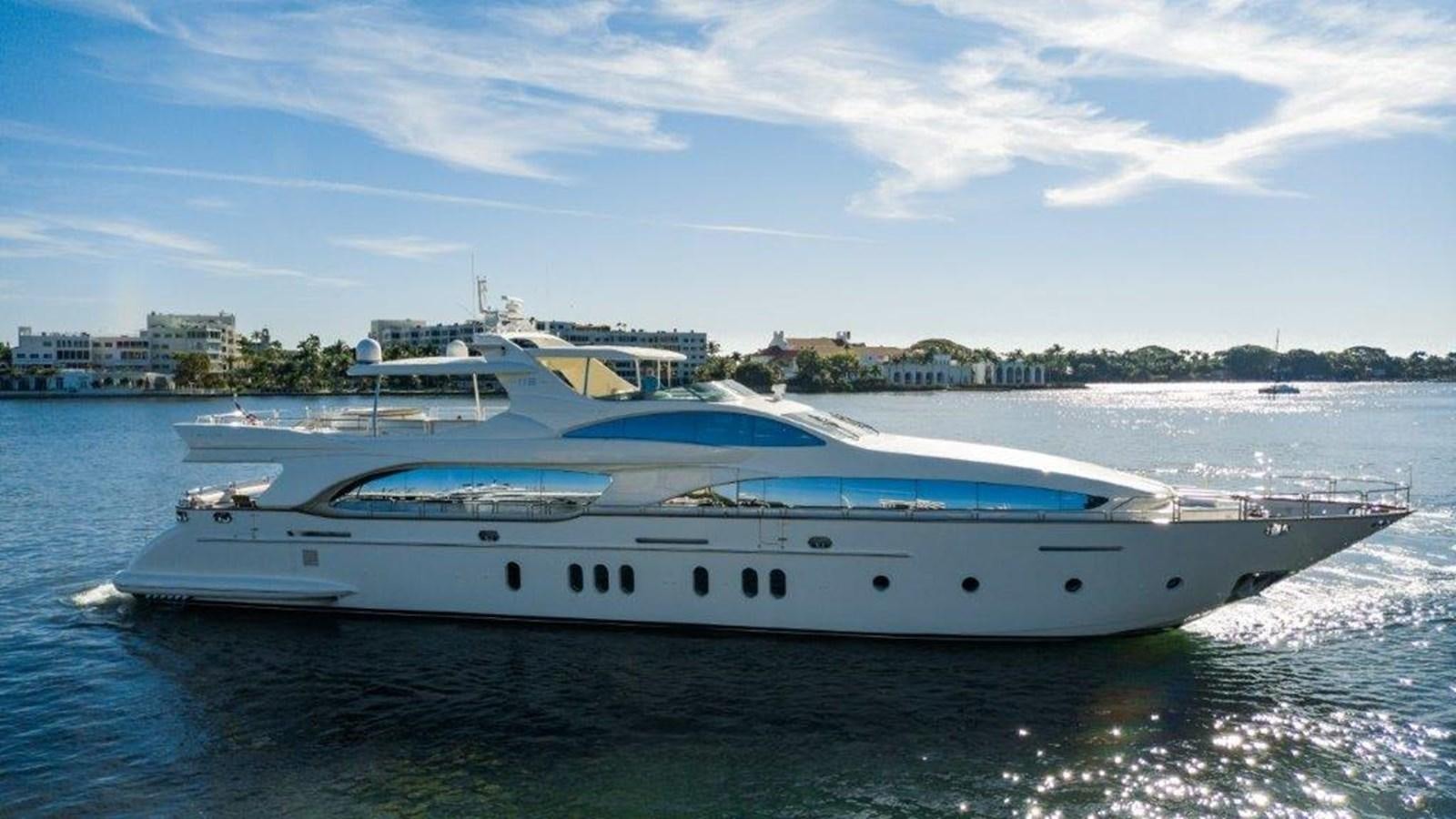 a boat on the water aboard NYHAVEN Yacht for Sale