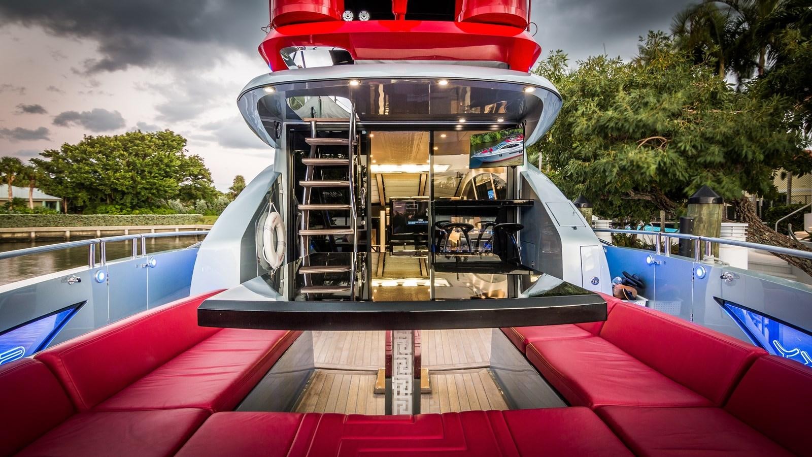 a boat on the water aboard SEXY Yacht for Sale
