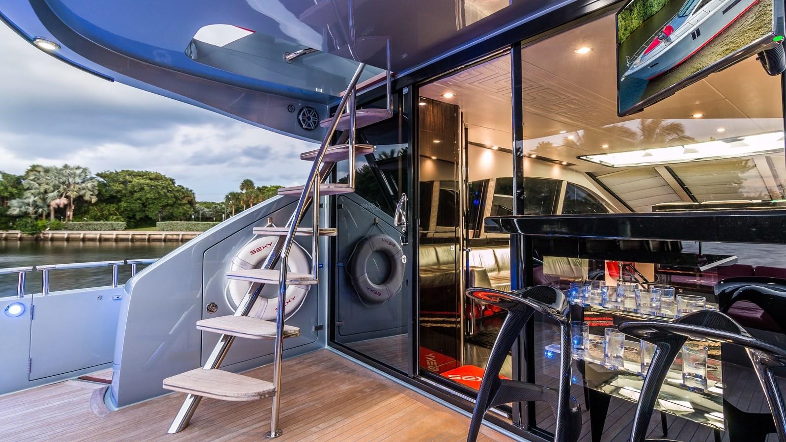 a boat on the water aboard SEXY Yacht for Sale