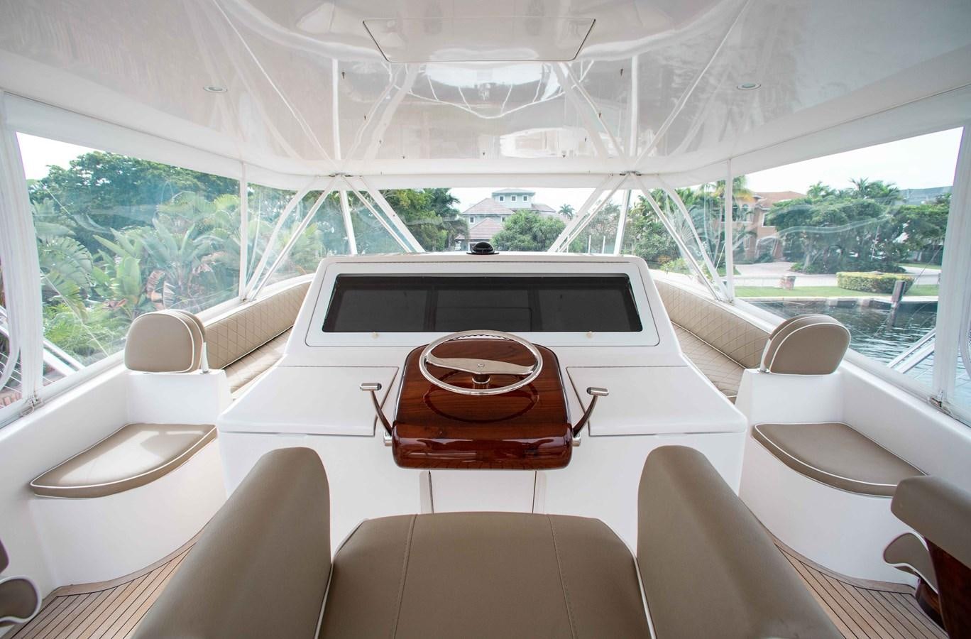 inside of a car aboard CURIOUS GEORGE Yacht for Sale