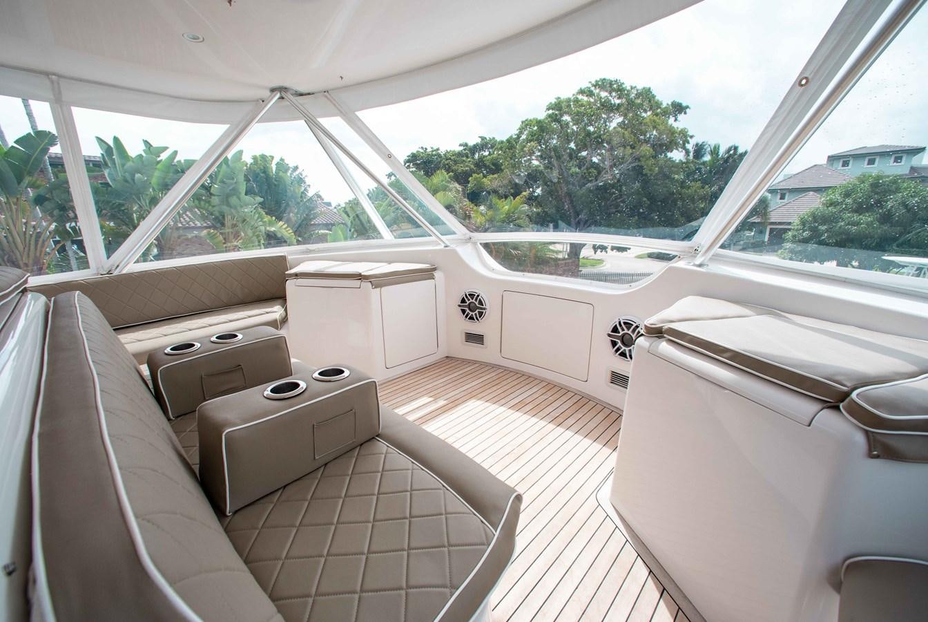 inside of a car aboard CURIOUS GEORGE Yacht for Sale
