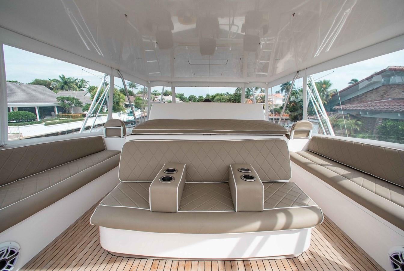 inside of a car aboard CURIOUS GEORGE Yacht for Sale