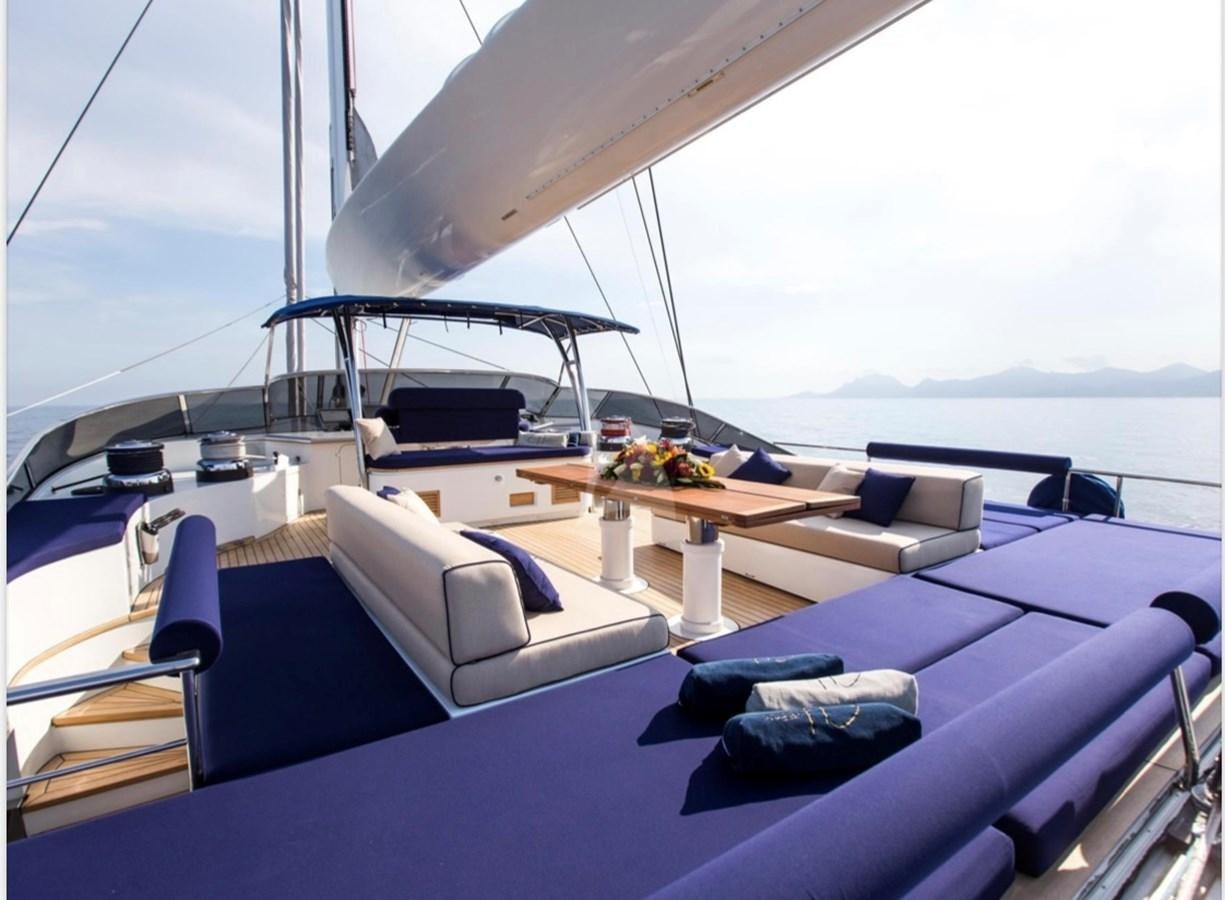 a boat on the water aboard MANTANI Yacht for Charter
