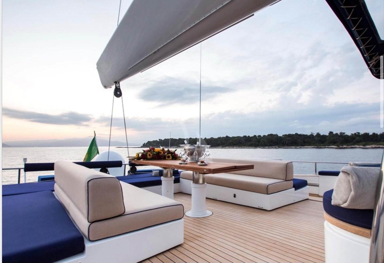 a boat on the water aboard MANTANI Yacht for Sale