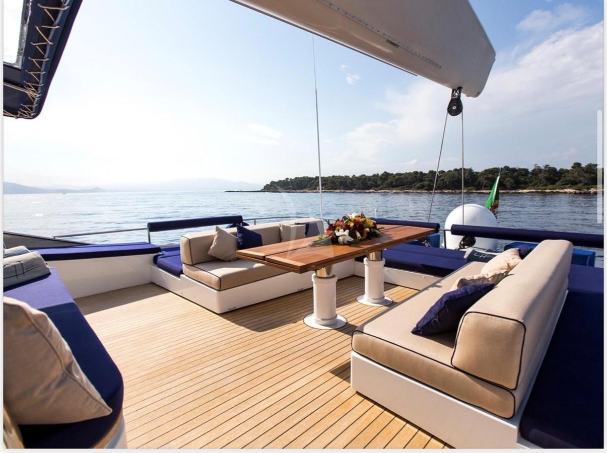 a boat on the water aboard MANTANI Yacht for Charter