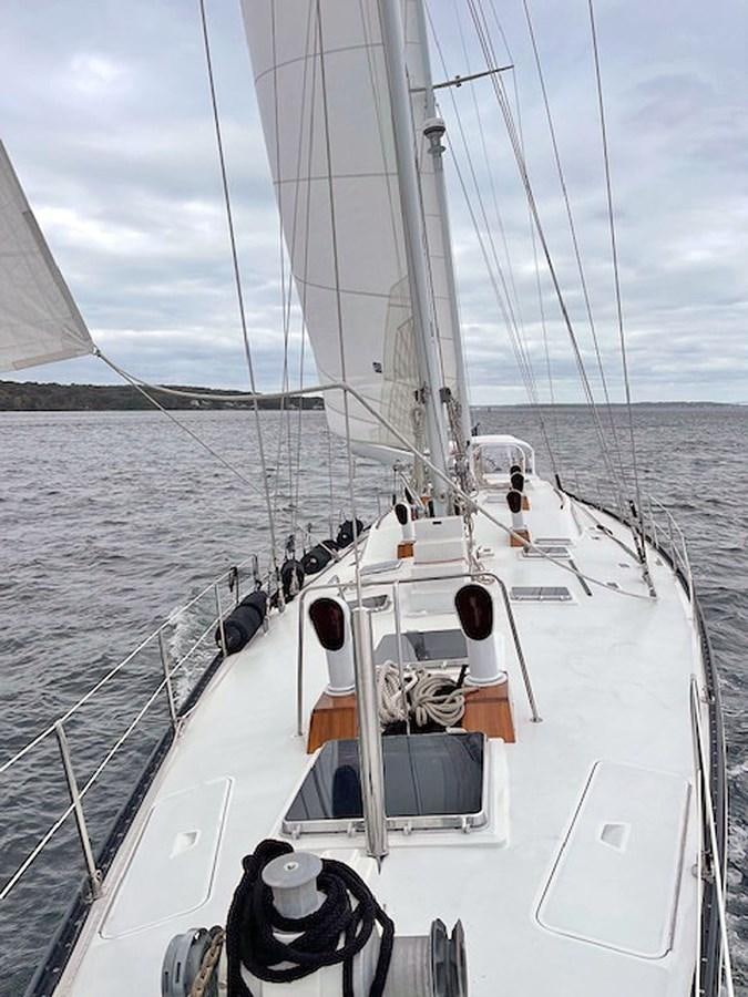 a boat on the water aboard SIROCCO Yacht for Sale