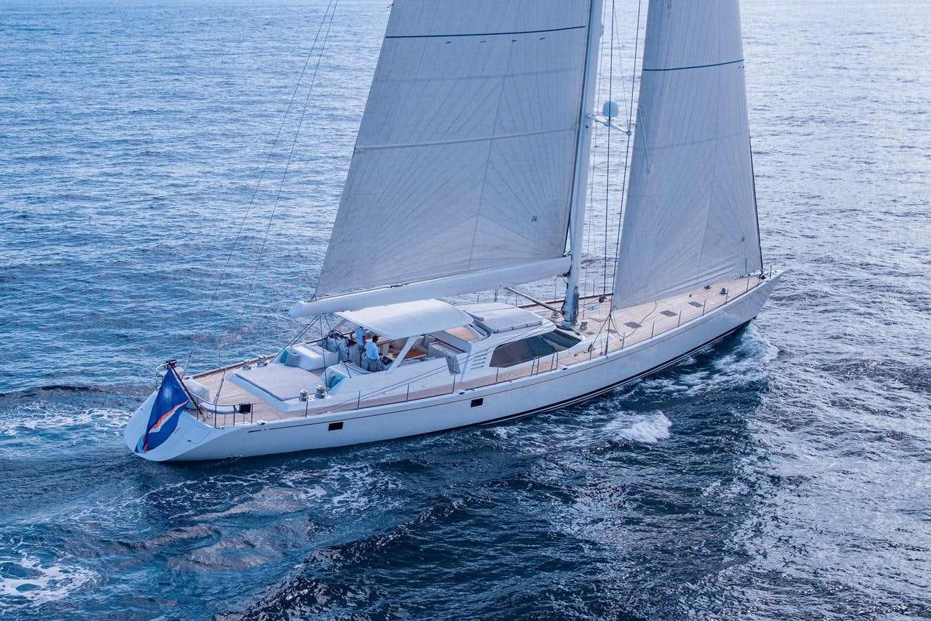 a boat on the water aboard MYSTERY Yacht for Sale