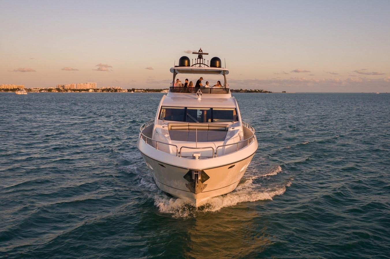 a boat in the water aboard SEADUCTION Yacht for Sale