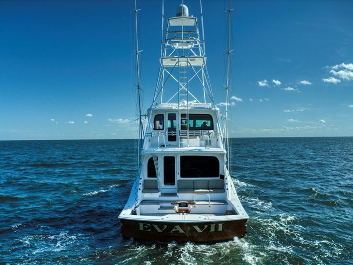 a boat in the water aboard EVA VII Yacht for Sale