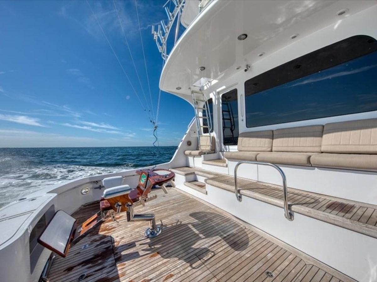 a boat on the water aboard EVA VII Yacht for Sale