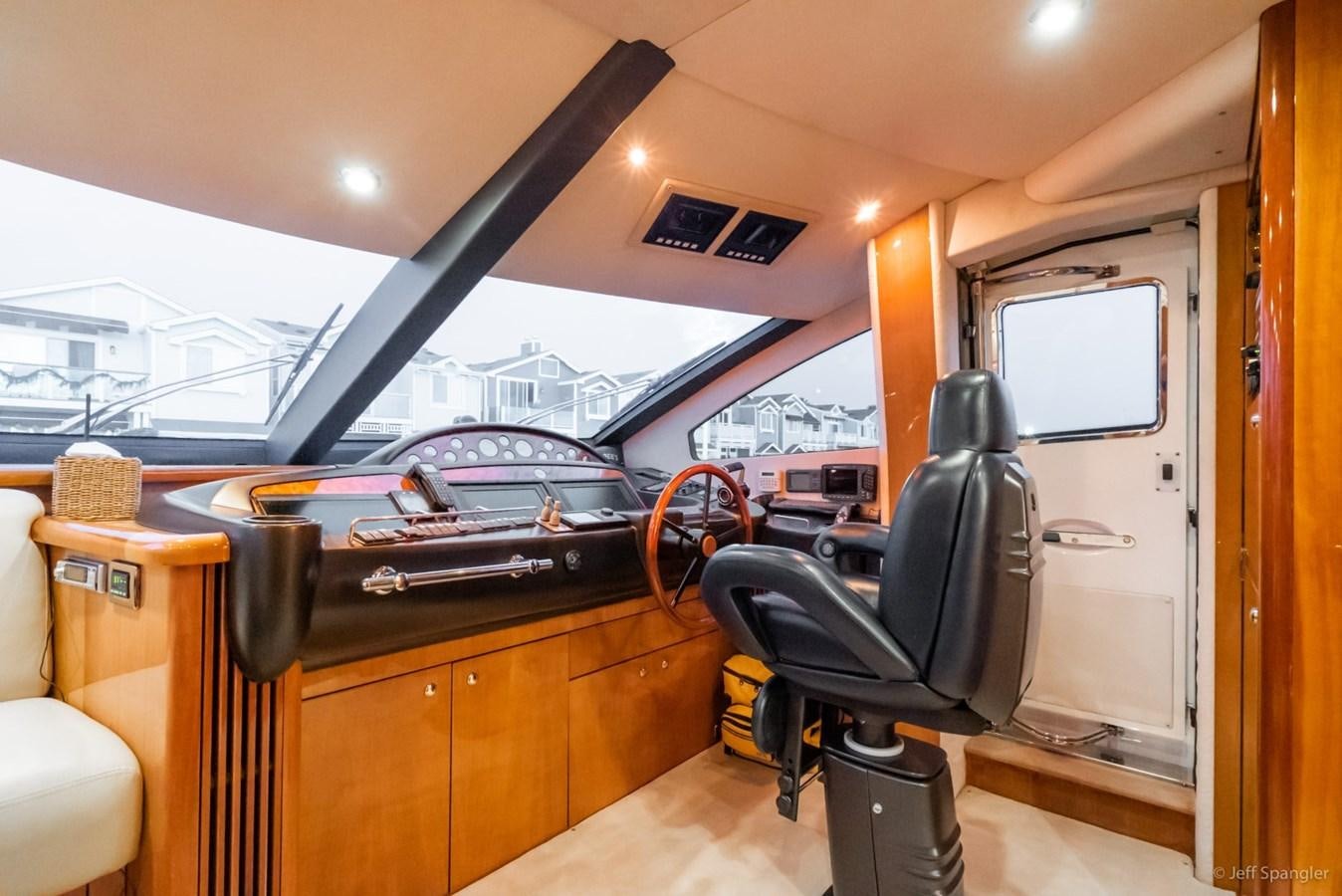 inside of a car aboard NAKOA Yacht for Sale