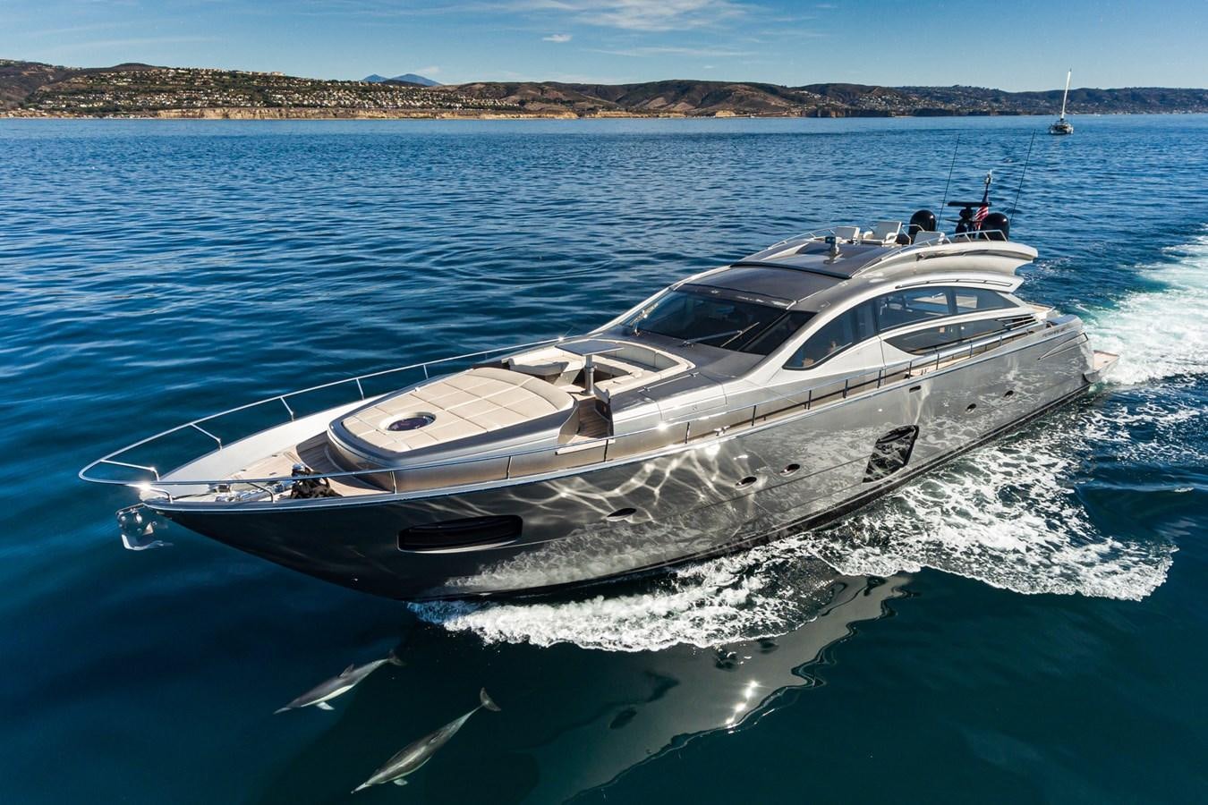 a boat on the water aboard MO T0WN Yacht for Sale