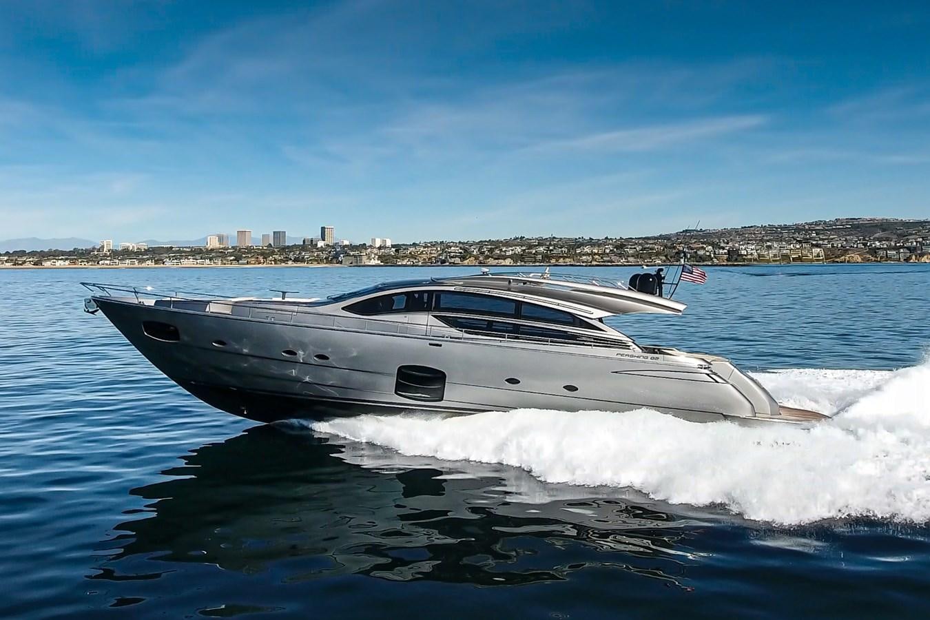 a boat on the water aboard MO T0WN Yacht for Sale