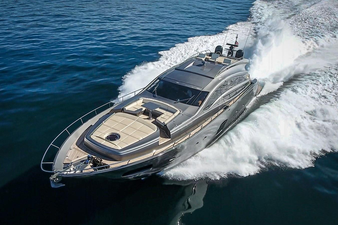 a high angle view of a ship aboard MO T0WN Yacht for Sale