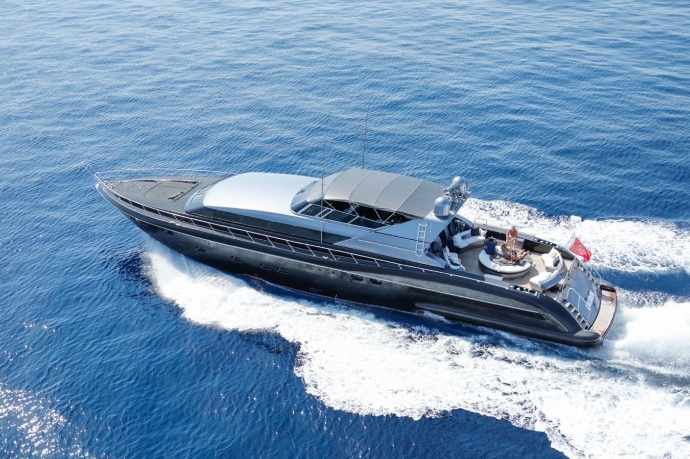 a boat on the water aboard LAUREN V Yacht for Sale