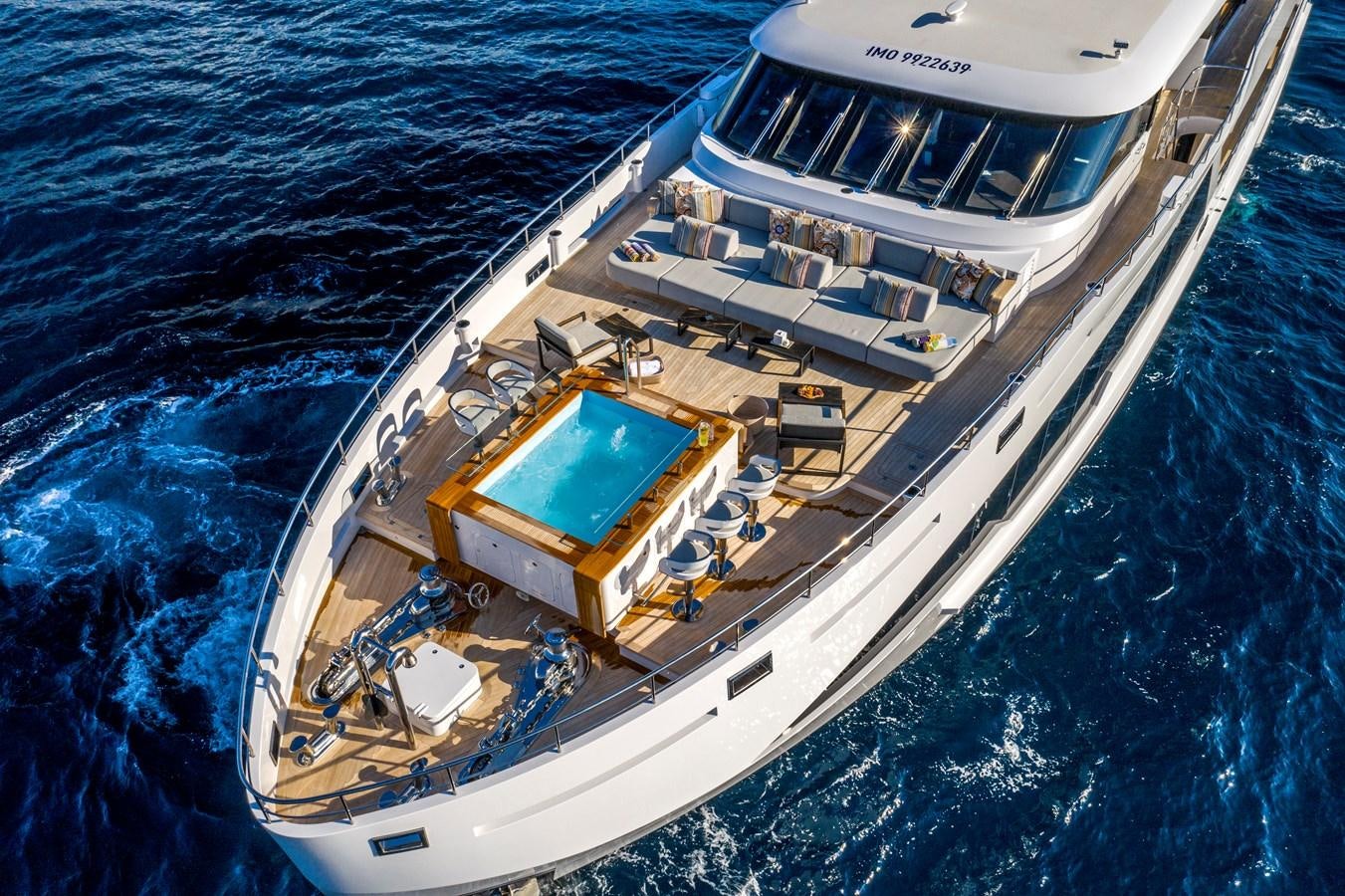a boat on the water aboard M55 Yacht for Sale