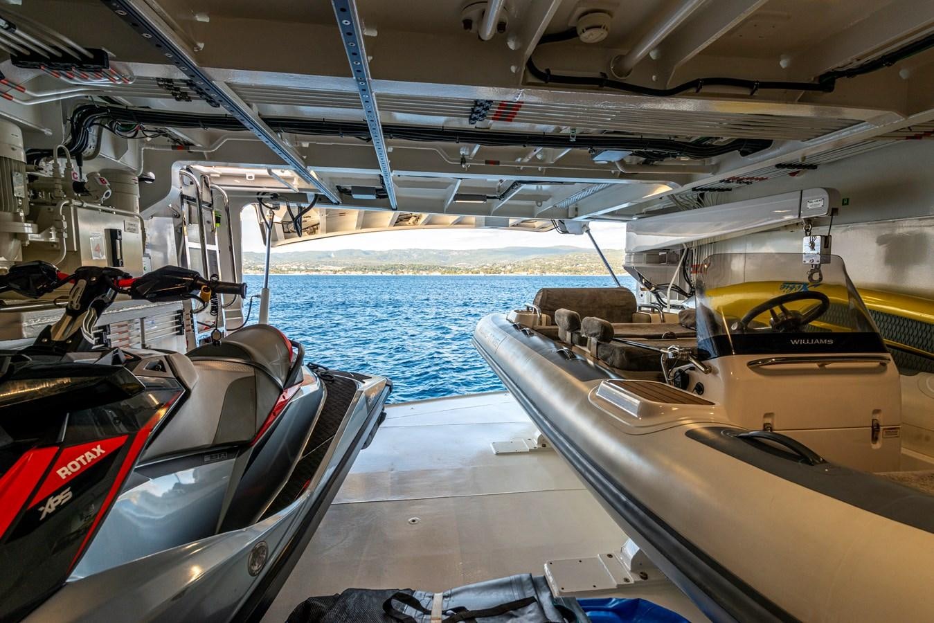 a boat on the water aboard M55 Yacht for Sale