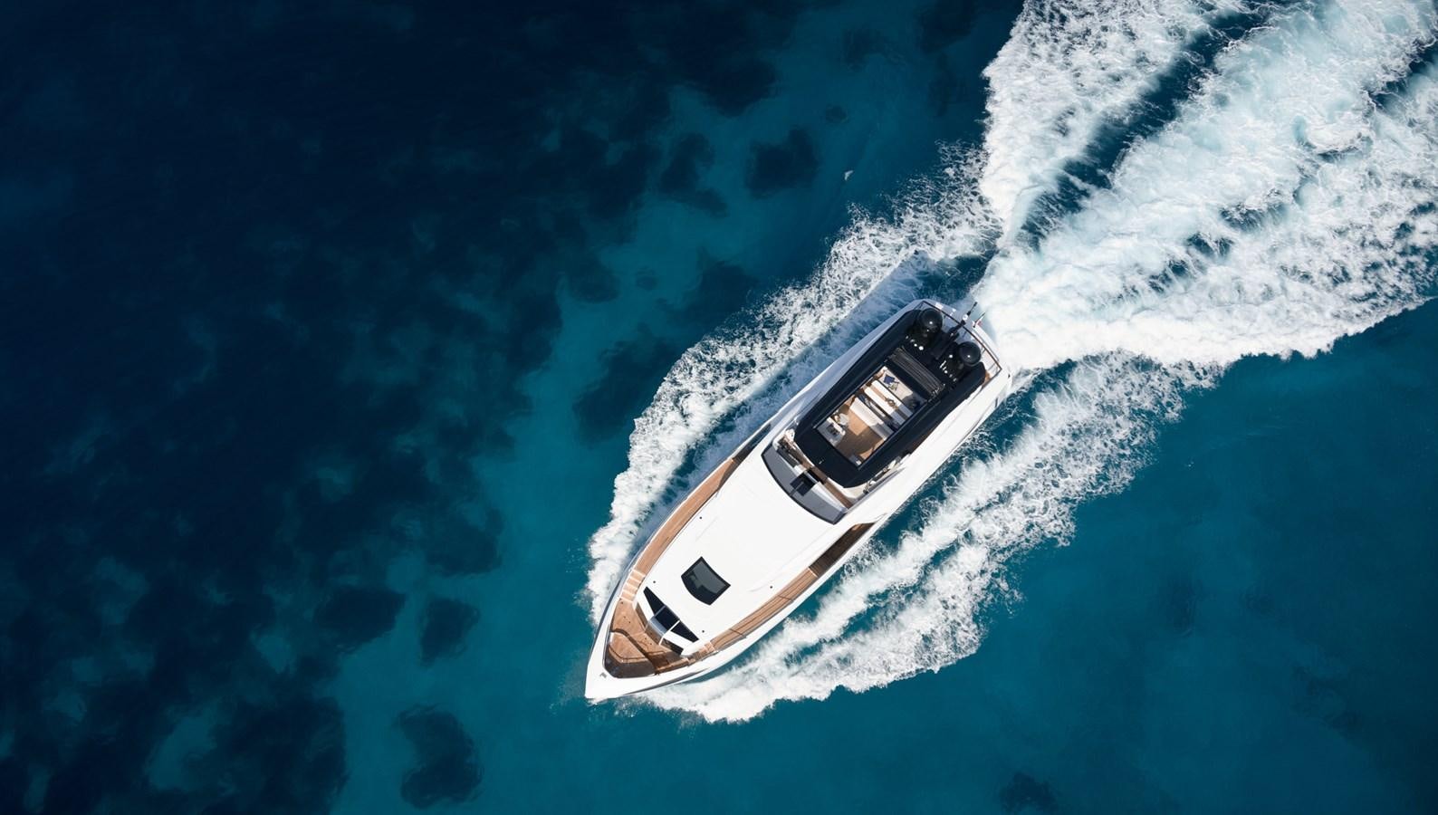 a satellite in space aboard YORAL Yacht for Sale