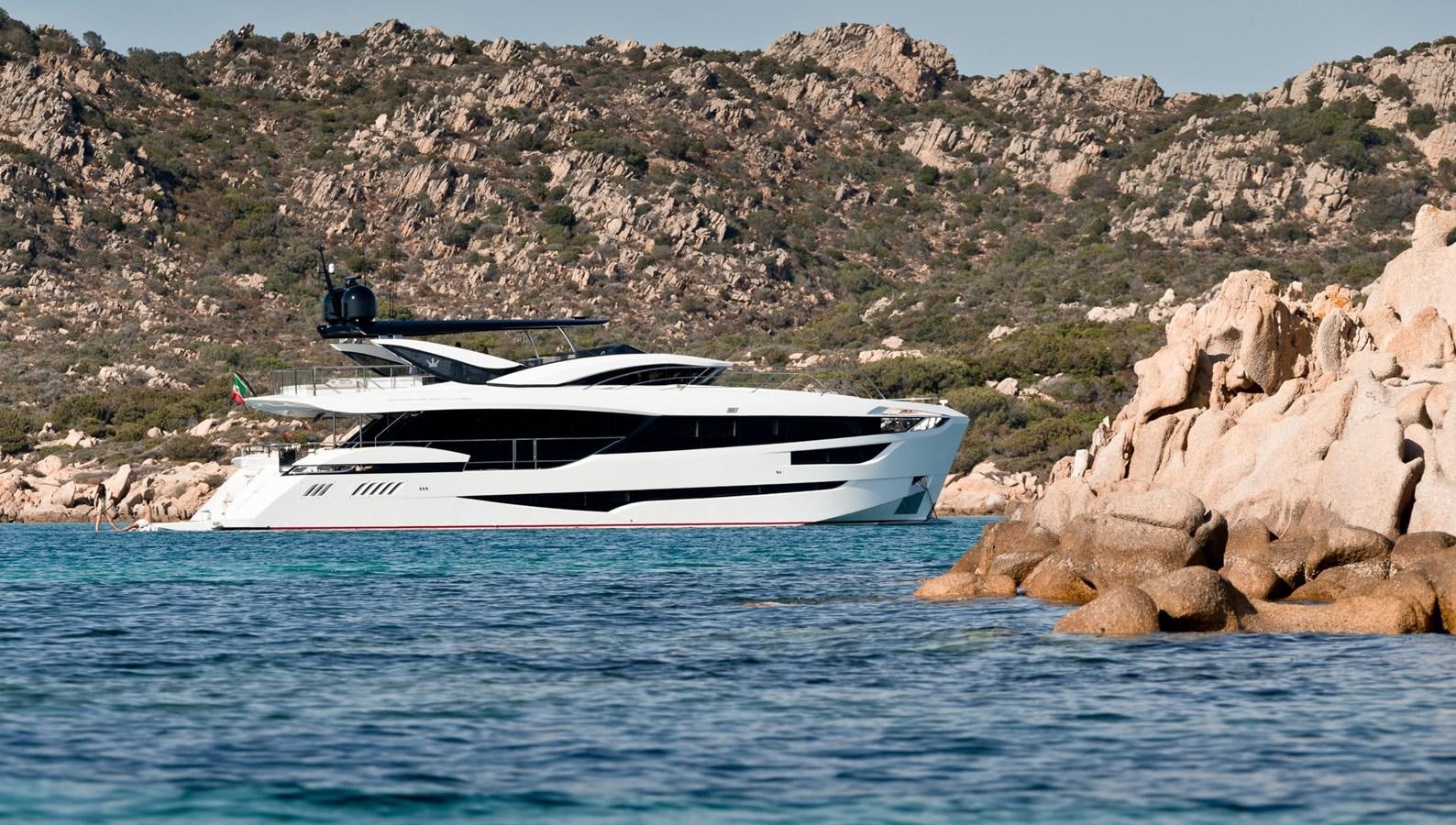 a boat on the water aboard YORAL Yacht for Sale