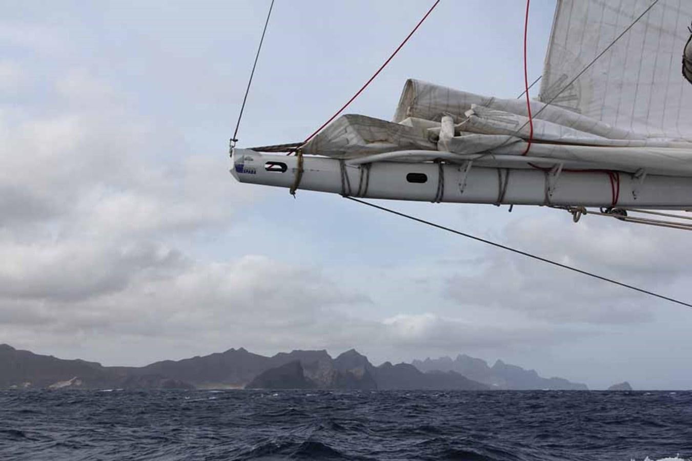 a ship in the water aboard SONG OF THE WHALE Yacht for Sale