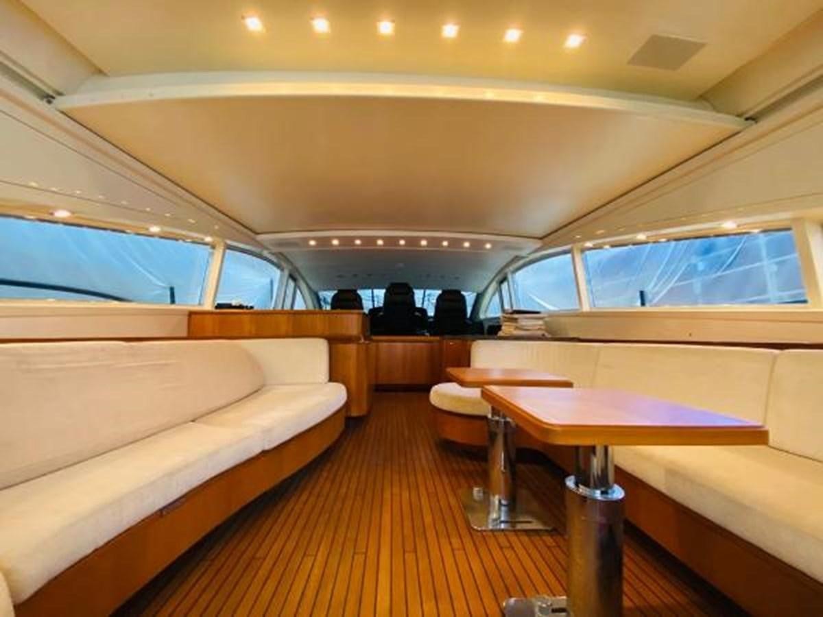 a room with a couch and a table aboard 2008 ARNO LEOPARD Yacht for Sale
