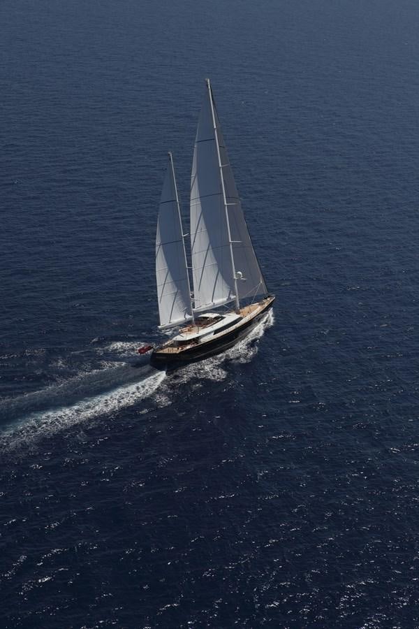a sailboat on the water aboard ENTERPRISE Yacht for Sale