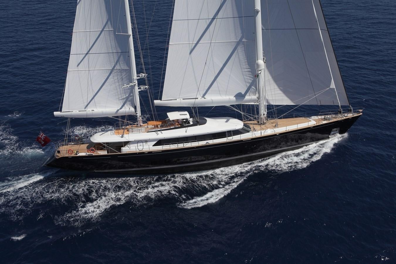 a sailboat on the water aboard ENTERPRISE Yacht for Sale