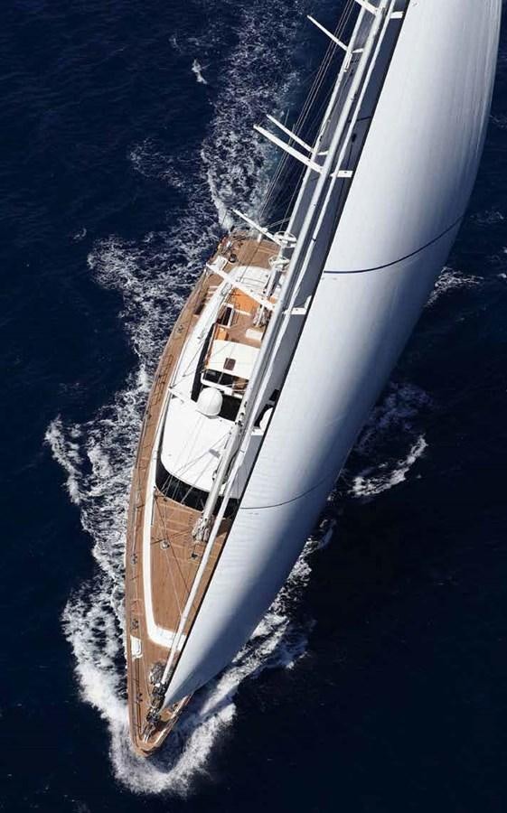 a large ship on the water aboard ENTERPRISE Yacht for Sale