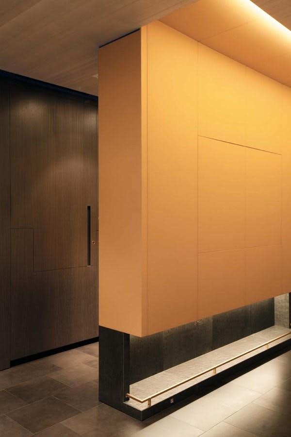 a large wall with a door aboard ENTERPRISE Yacht for Sale