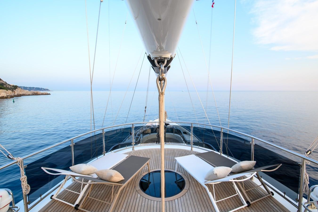 a boat on the water aboard ARESTEAS Yacht for Sale