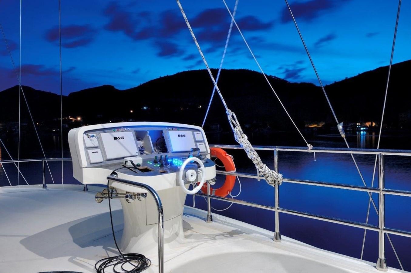 a machine on a boat aboard ARESTEAS Yacht for Sale