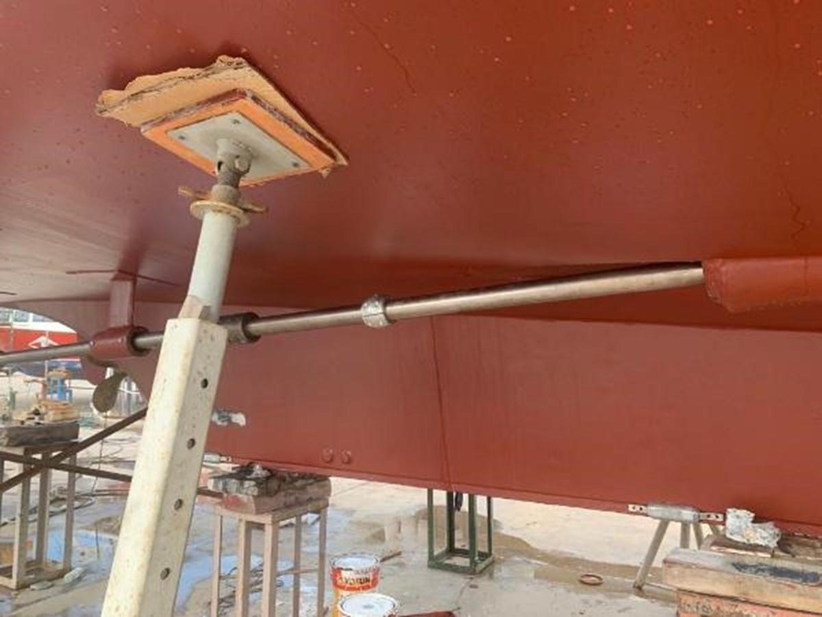 a large telescope in a room aboard 1960 CUSTOM CRUISER  Yacht for Sale