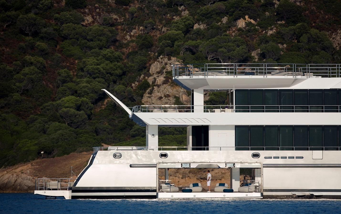 a boat on the water aboard STELLA MARIS Yacht for Sale