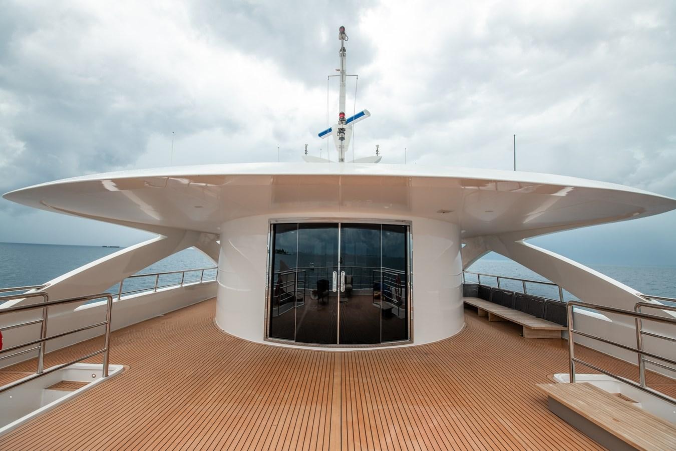 a boat on a body of water aboard INFINITY X Yacht for Sale