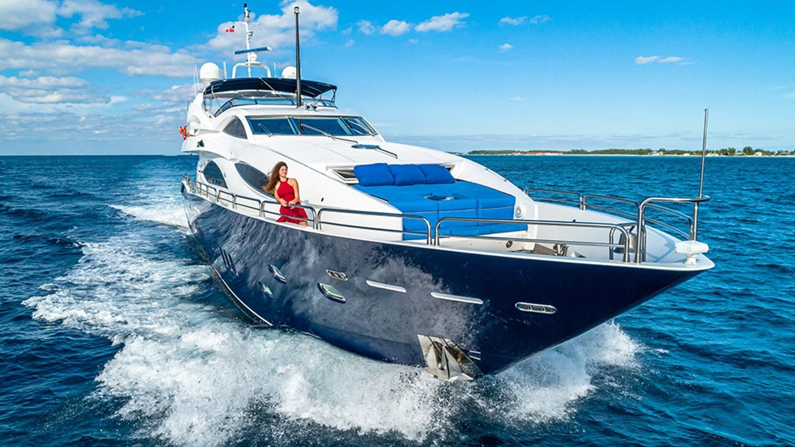 a boat on the water aboard KEFI Yacht for Sale