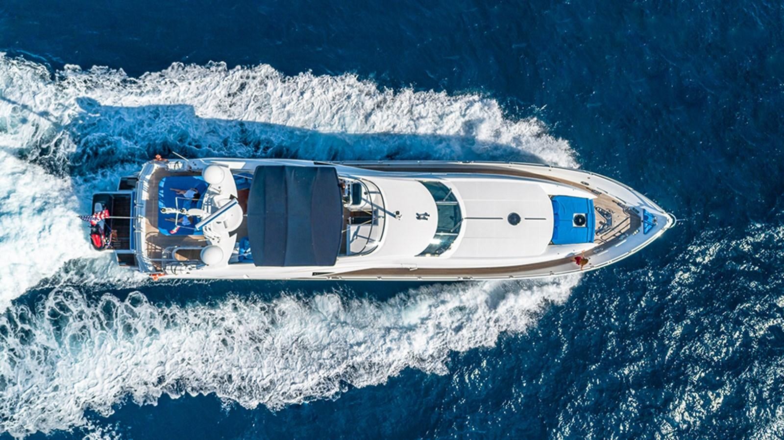a boat on the water aboard KEFI Yacht for Sale