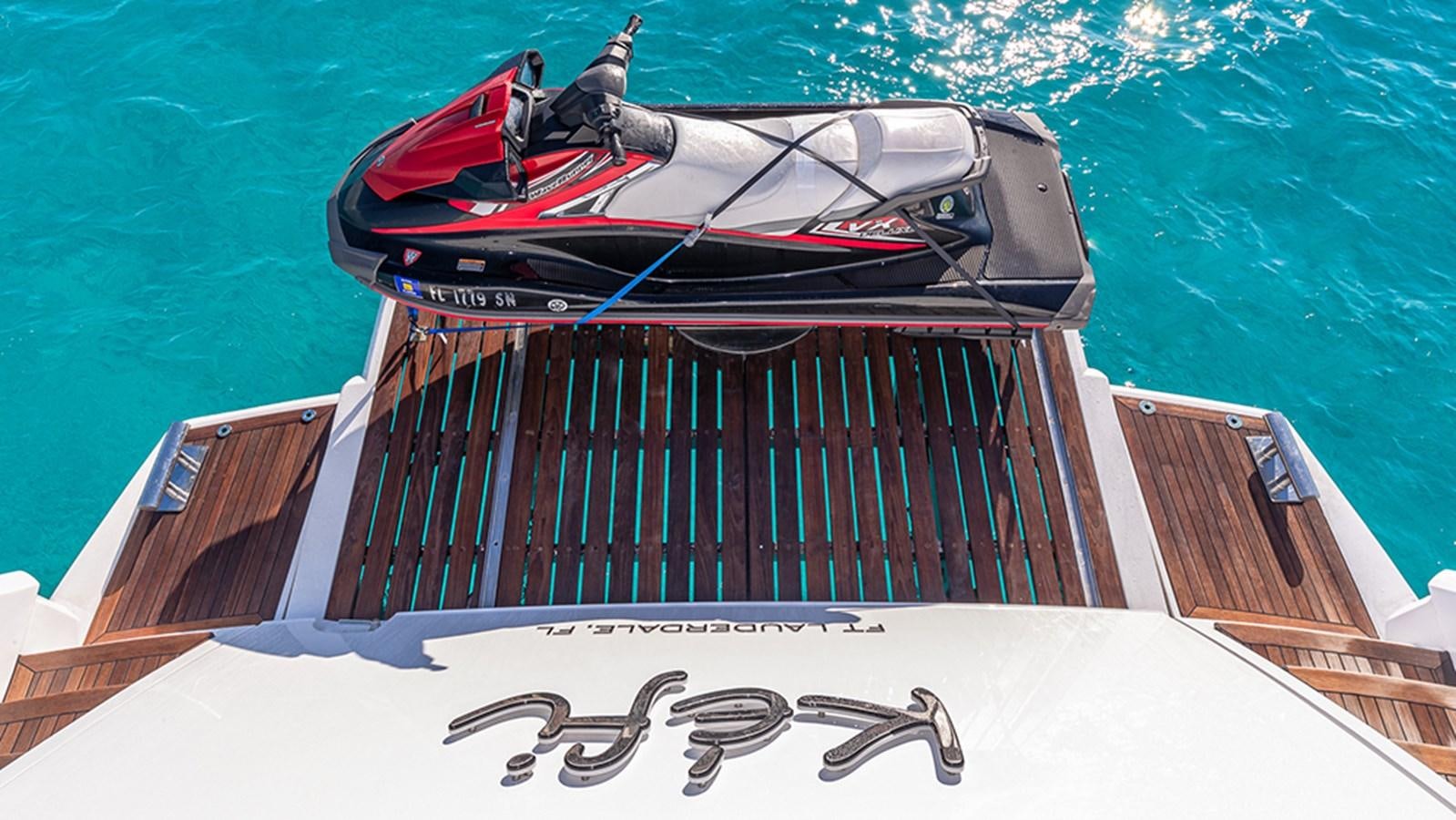 a boat on the water aboard KEFI Yacht for Sale