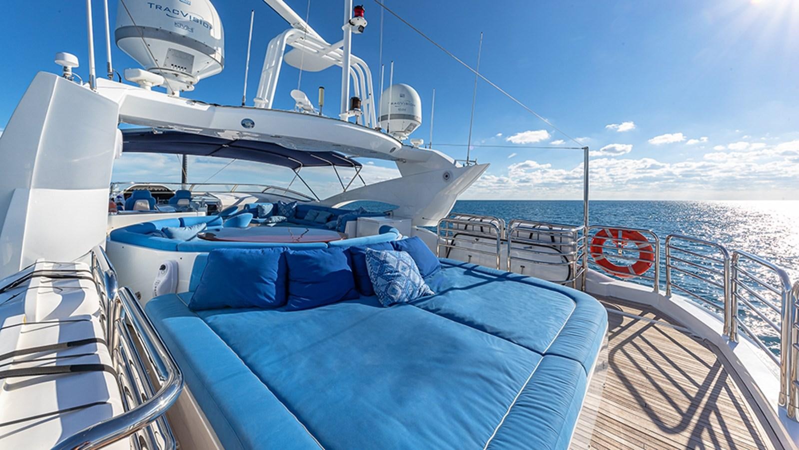 a boat on the water aboard KEFI Yacht for Sale